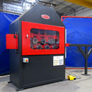 Wire straightening machines for cut test