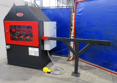 Wire straightening machines for cut test